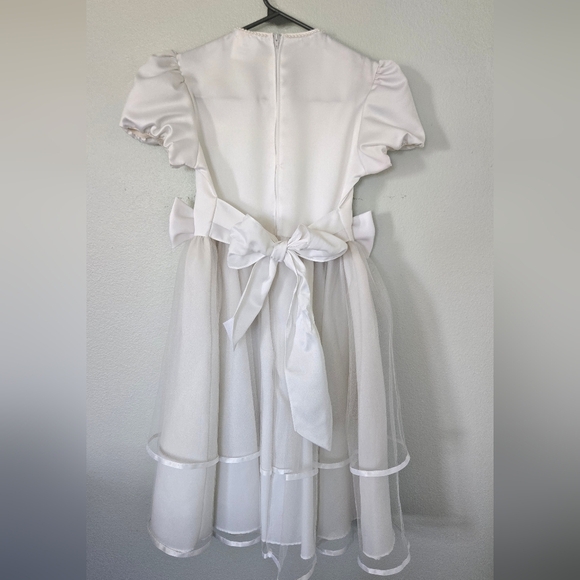 Sugar Plum Flower Girl Baptism Dress Size 10 - Picture 2 of 9